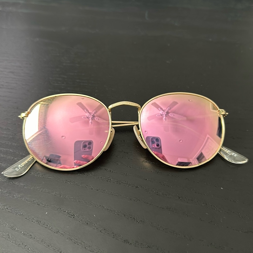 SOJOS Small Round Polarized Sunglasses